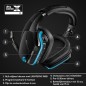 Logitech Gaming Headset G935 Trådløs Høretelefoner Sort Blå